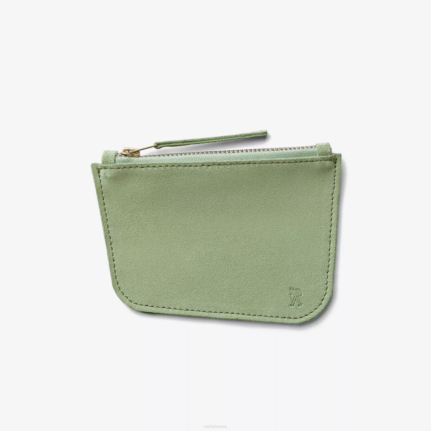 Clarks Wallabee moneta H2XV645 žalia zomša