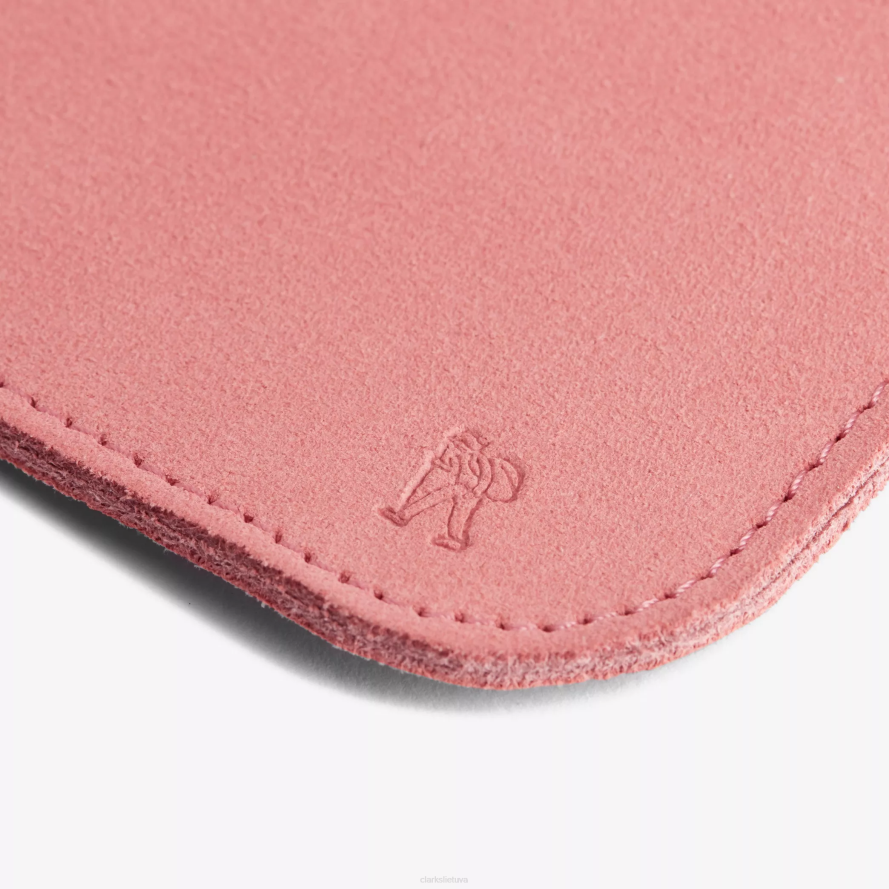 Clarks Wallabee moneta H2XV648 rožinė zomša