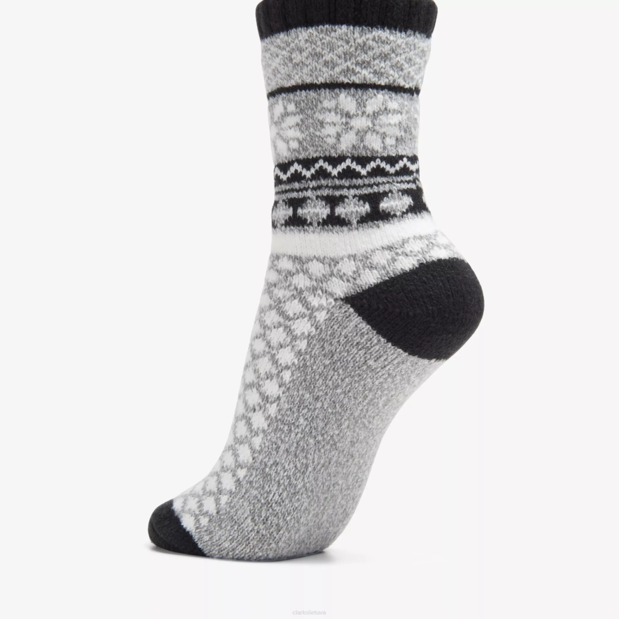 Clarks atostogų šenielė H2XV642 juodas