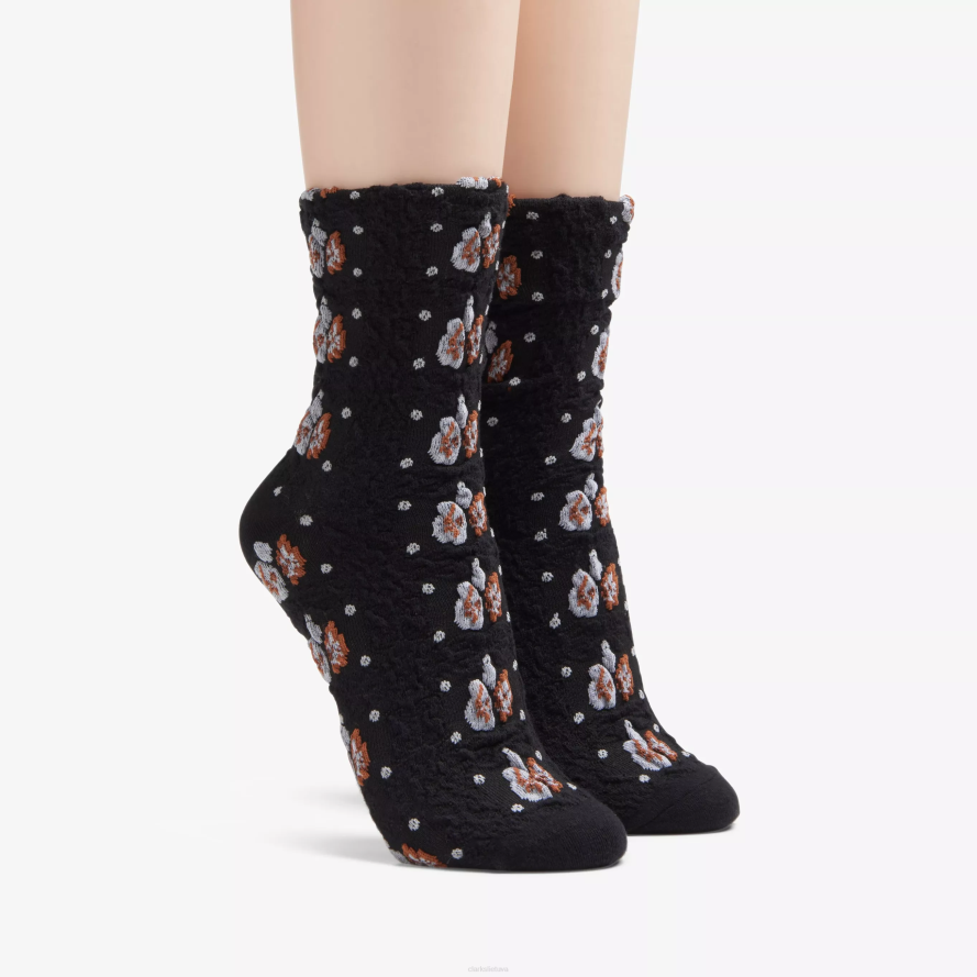 Clarks gėlių komanda H2XV639 juodas