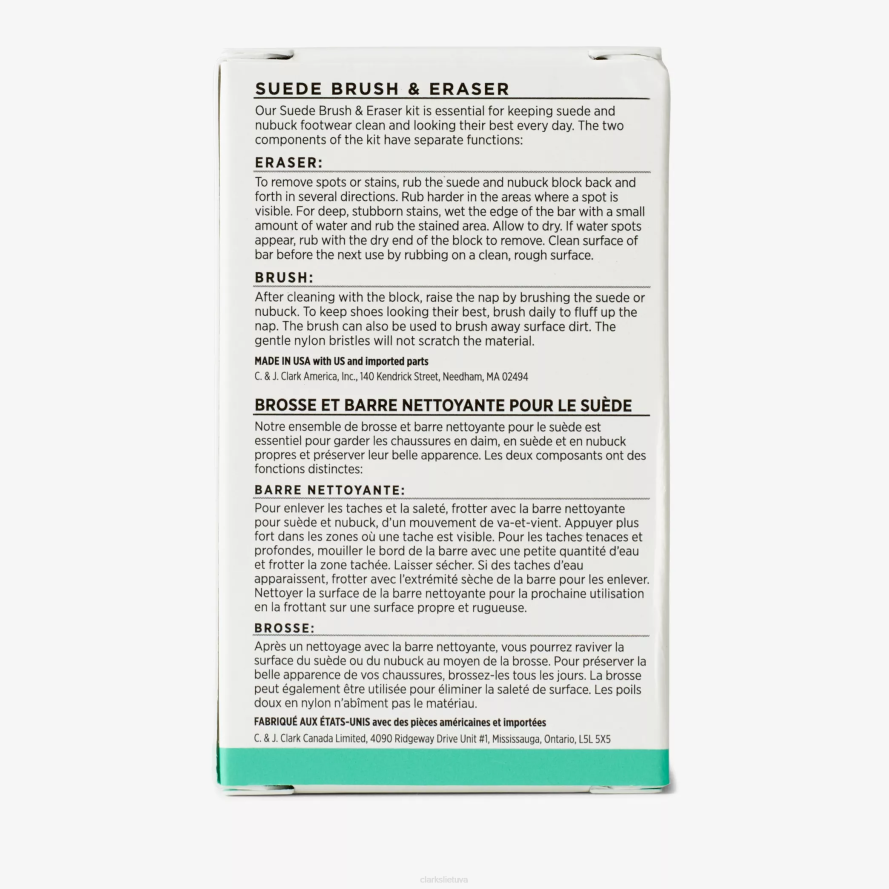 Clarks zomšos šepetys H2XV611 nulinis