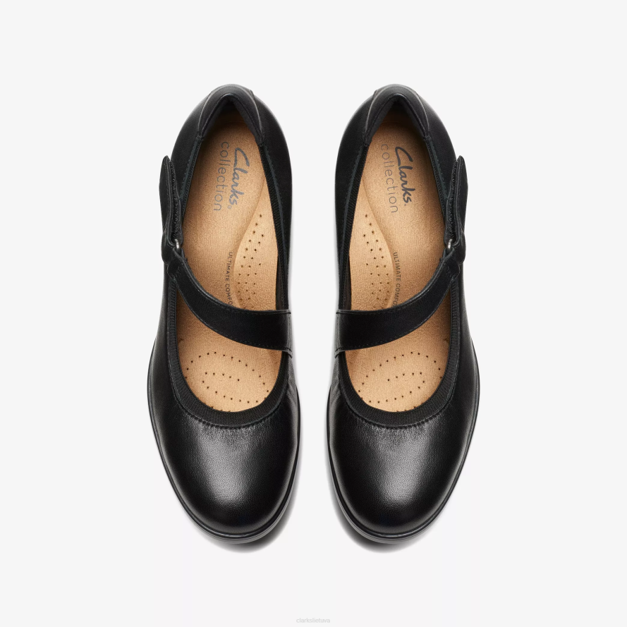 Clarks Emily 2 Mabel H2XV543 juoda oda