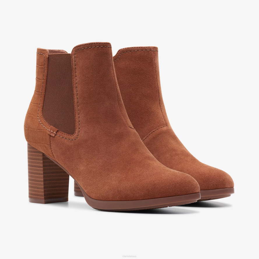 Clarks Bayla rožė H2XV437 įdegio zomša