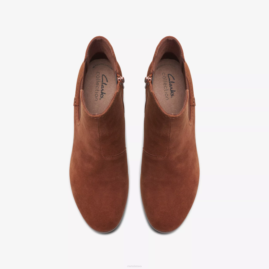 Clarks Bayla rožė H2XV437 įdegio zomša