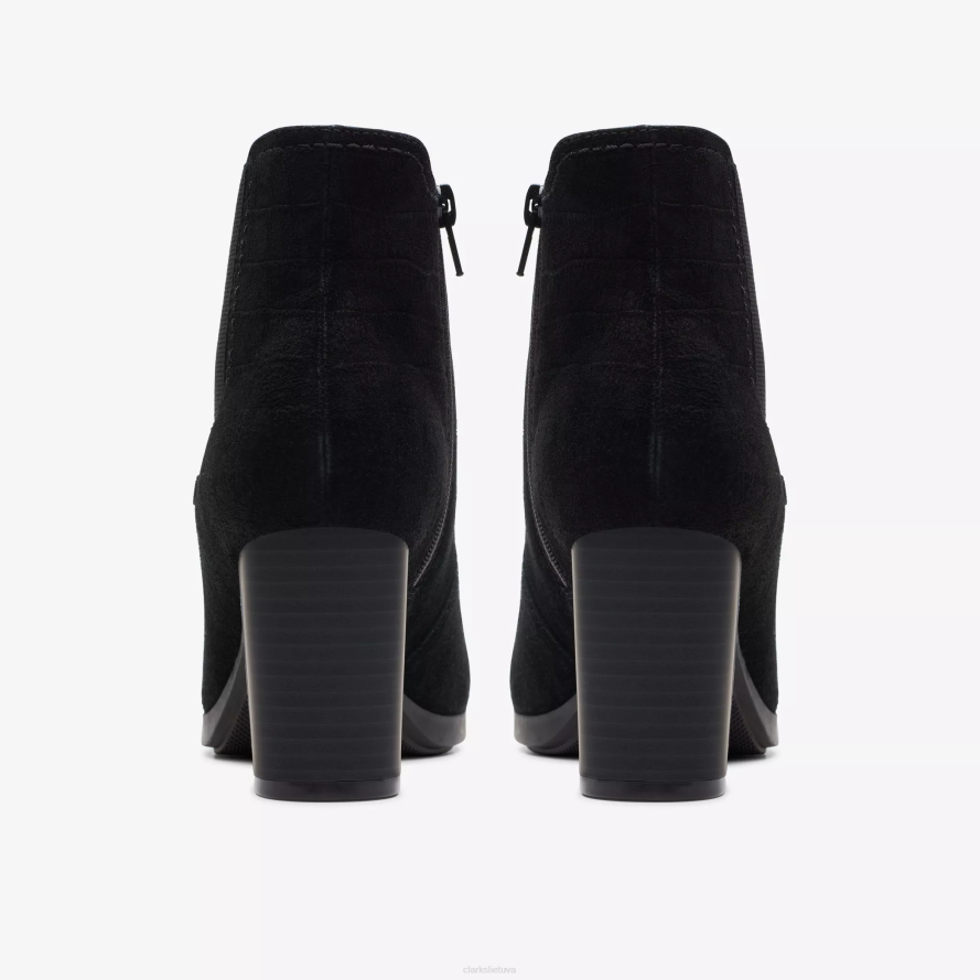 Clarks Bayla rožė H2XV438 juoda zomša