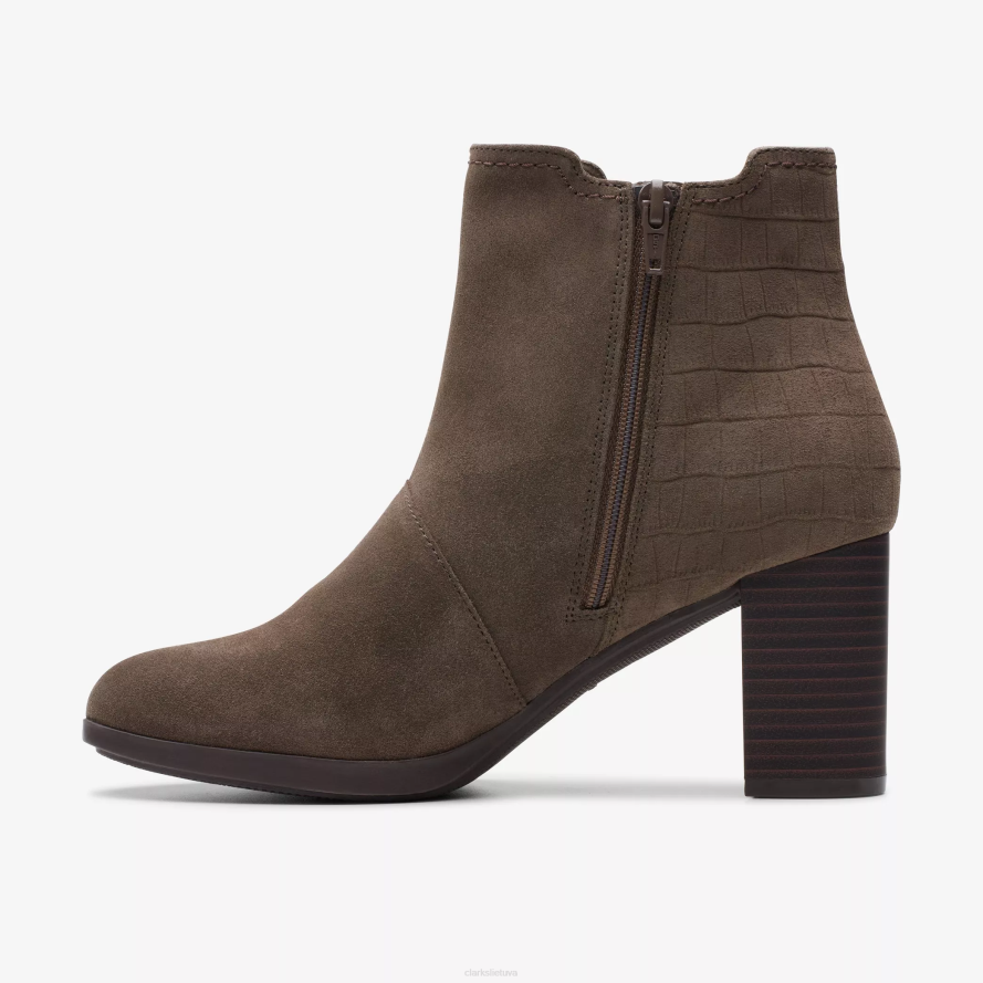 Clarks Bayla rožė H2XV439 šiferio zomša