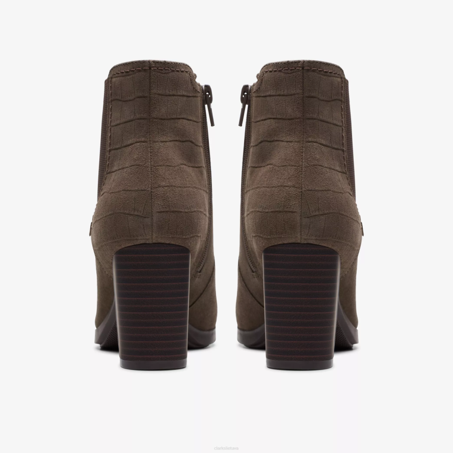 Clarks Bayla rožė H2XV439 šiferio zomša