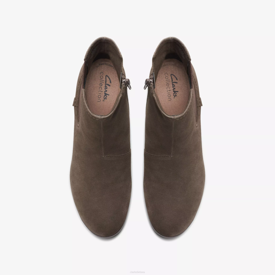 Clarks Bayla rožė H2XV439 šiferio zomša