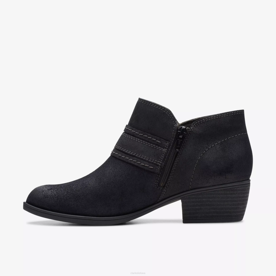 Clarks Charlten įlanka H2XV463 juoda zomša