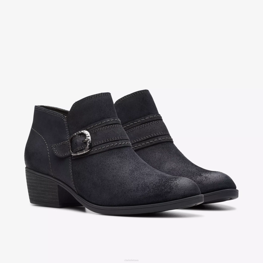Clarks Charlten įlanka H2XV463 juoda zomša