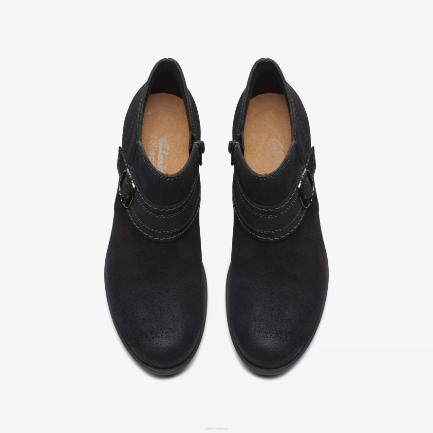 Clarks Charlten įlanka H2XV463 juoda zomša