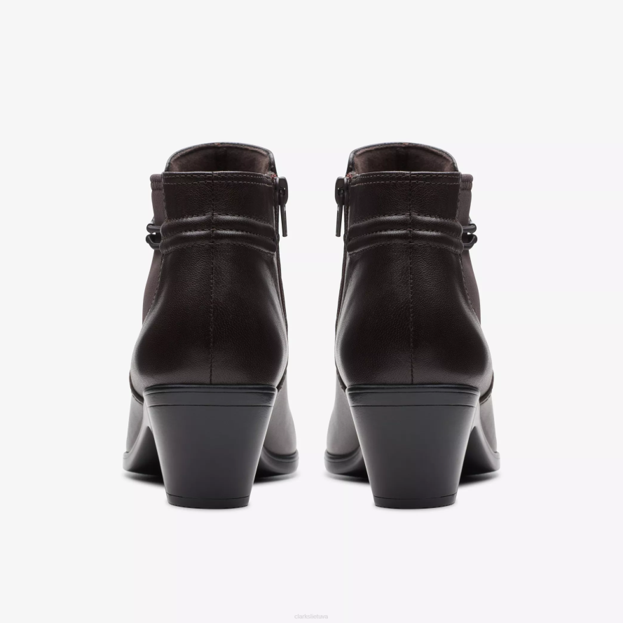 Clarks Emily 2 Kaylie H2XV469 tamsiai ruda oda