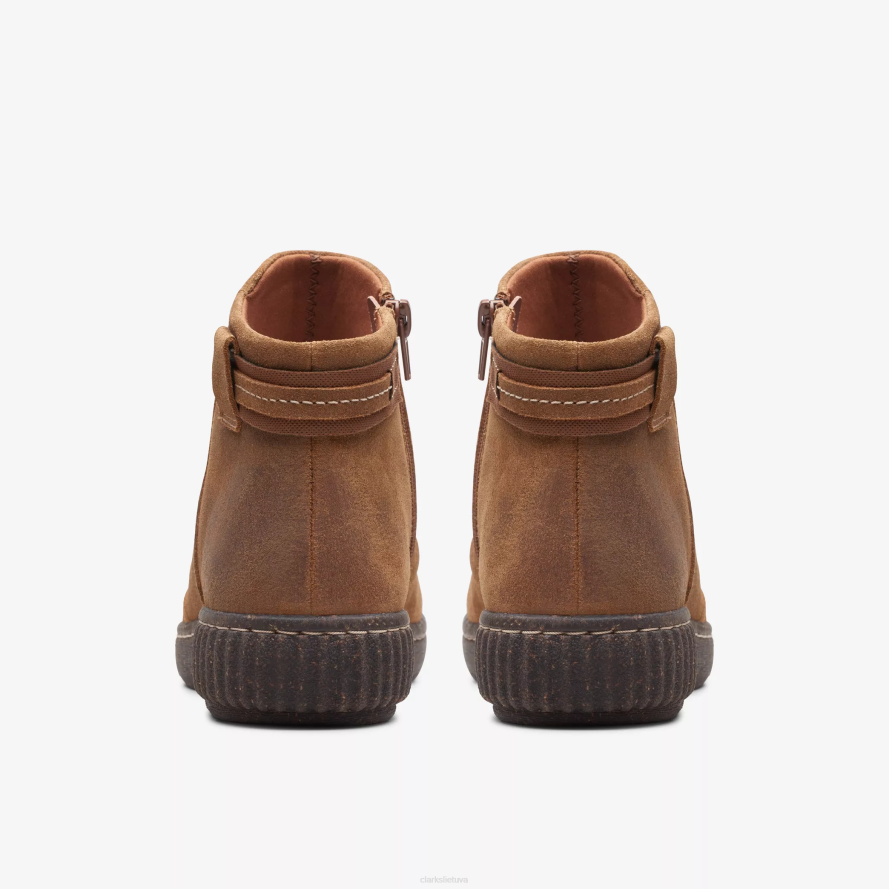 Clarks Karolinos derbis H2XV464 tamsiai įdegio zomša