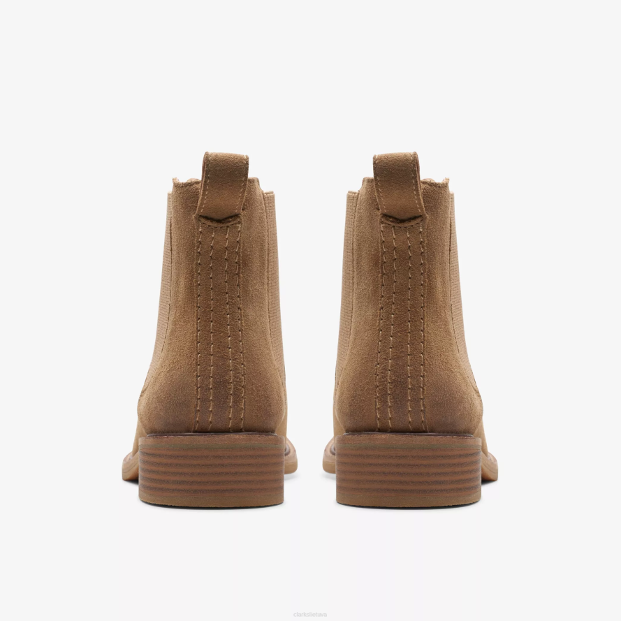 Clarks Kelnas arlo 2 H2XV399 tamsaus smėlio zomšos