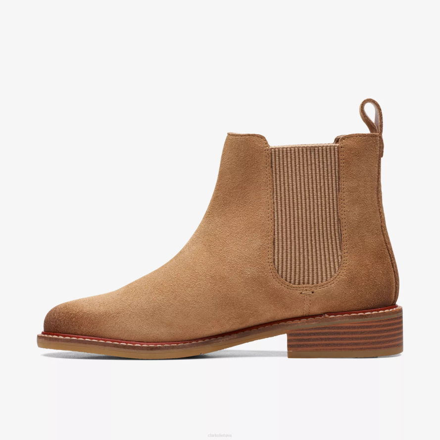 Clarks Kelnas arlo H2XV491 šviesiai įdegio zomša