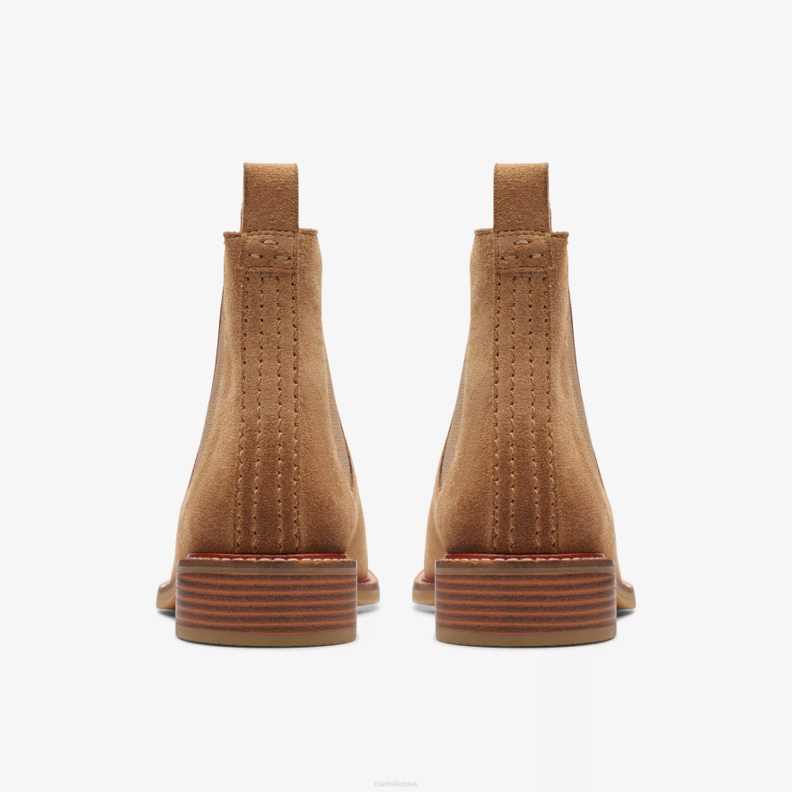 Clarks Kelnas arlo H2XV491 šviesiai įdegio zomša