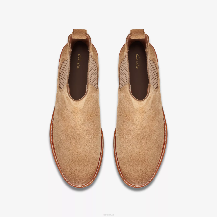 Clarks Kelnas arlo H2XV491 šviesiai įdegio zomša