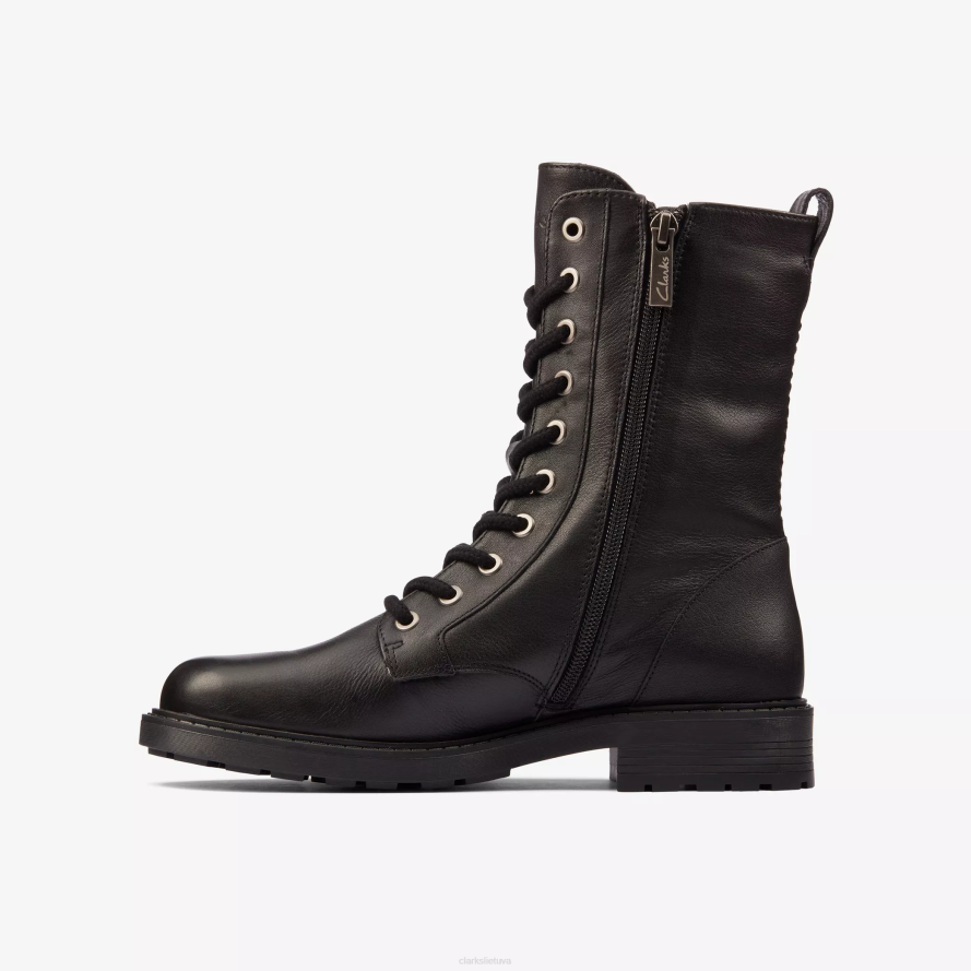 Clarks Orinoco 2 stiliaus H2XV405 juoda oda