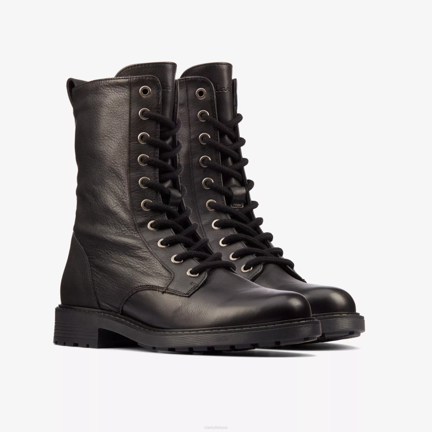 Clarks Orinoco 2 stiliaus H2XV405 juoda oda