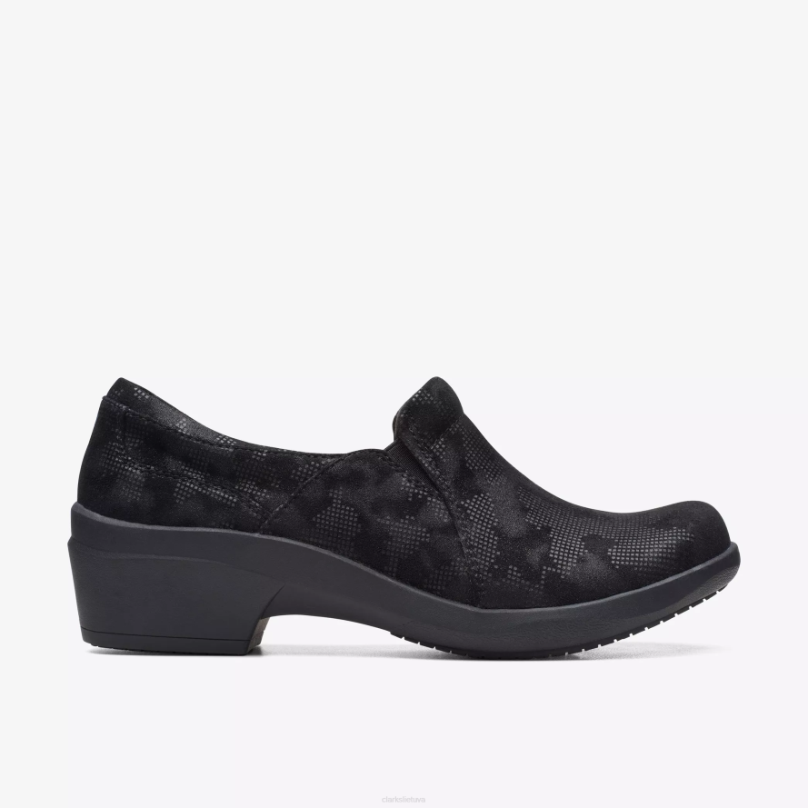 Clarks Taleno tempas H2XV563 juodas palūkanas