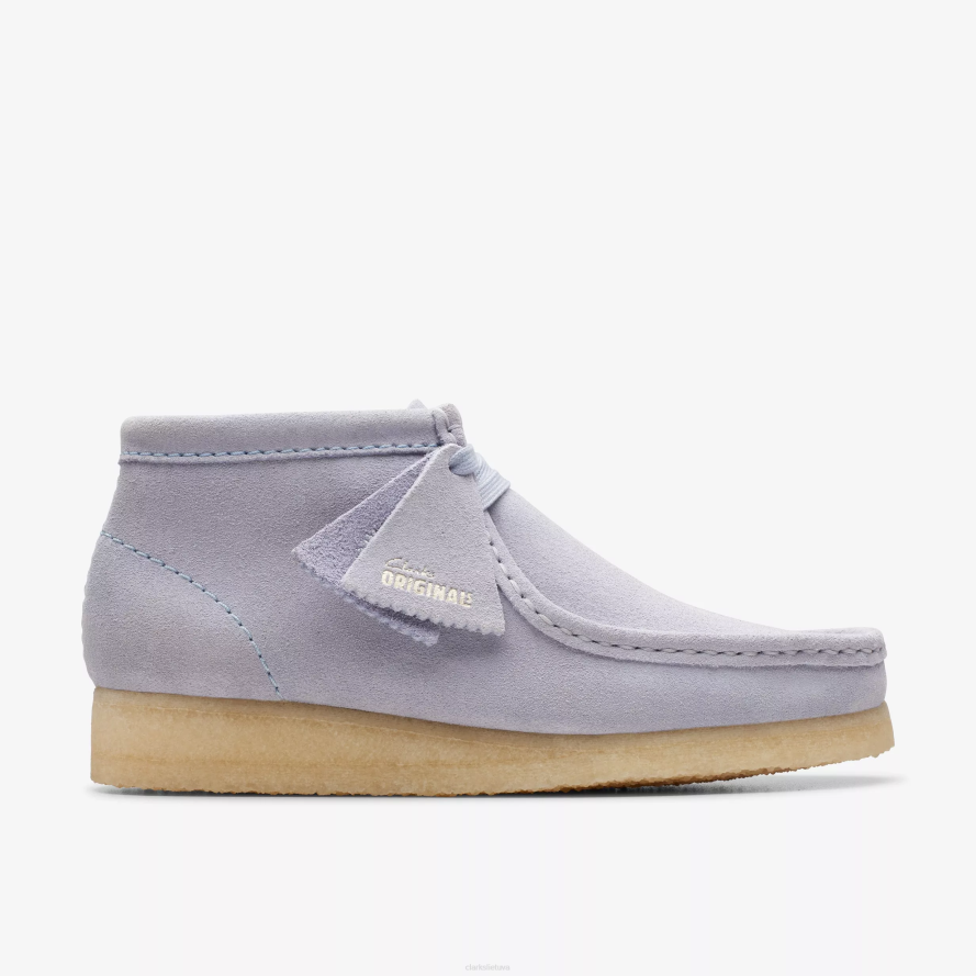 Clarks Wallabee batai H2XV377 debesuota pilka zomša