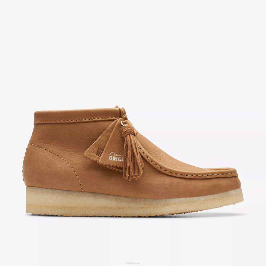 Clarks Wallabee batai H2XV378 vidutinio įdegio oda