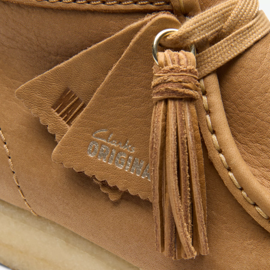 Clarks Wallabee batai H2XV378 vidutinio įdegio oda