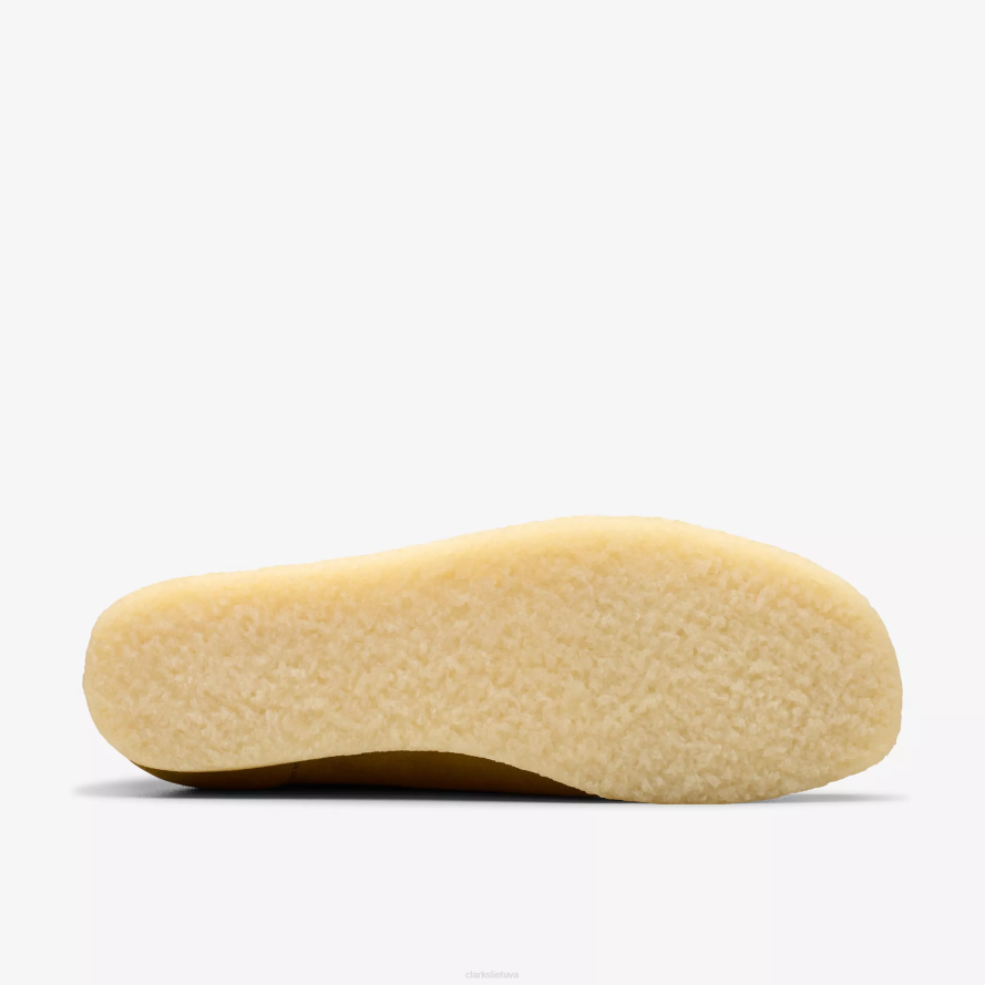 Clarks Wallabee batai H2XV379 alyvuogių zomšos