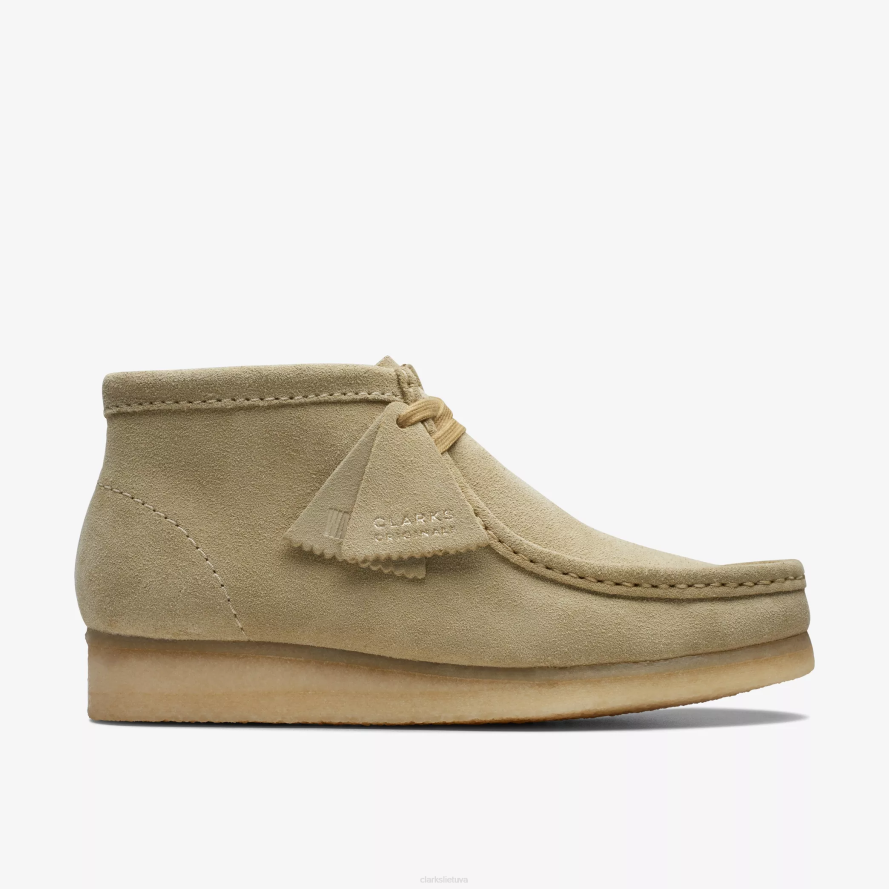 Clarks Wallabee batai H2XV380 klevo zomša