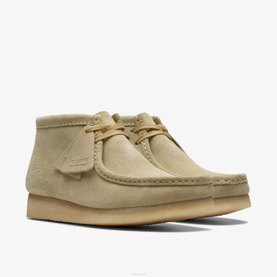 Clarks Wallabee batai H2XV380 klevo zomša