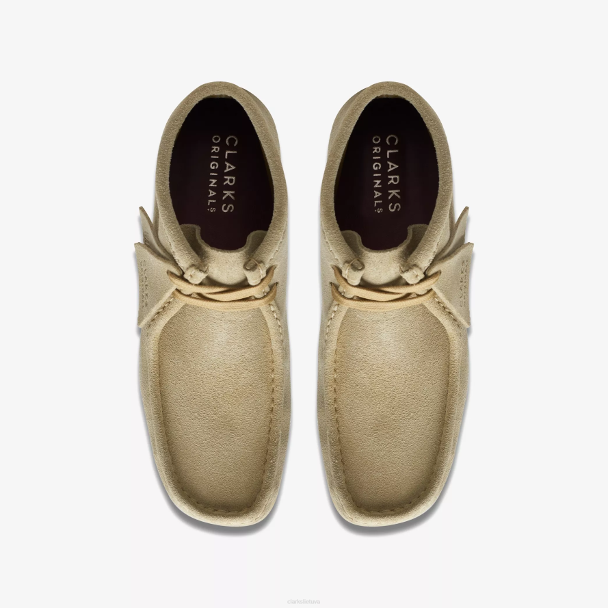 Clarks Wallabee batai H2XV380 klevo zomša