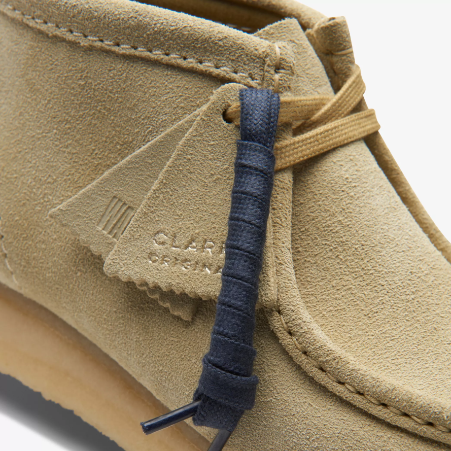 Clarks Wallabee batai H2XV380 klevo zomša