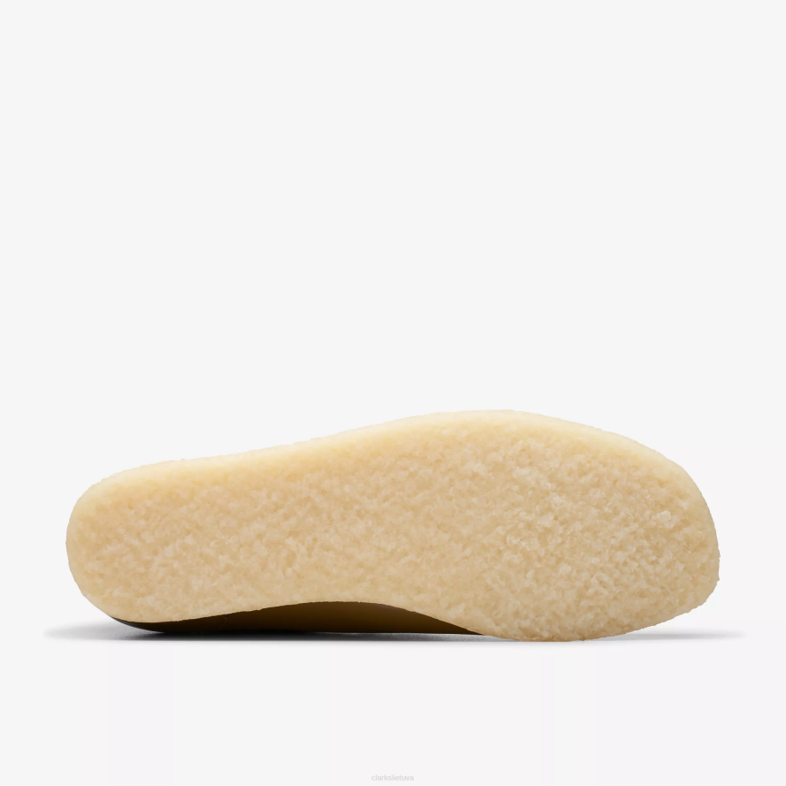 Clarks Wallabee batai H2XV381 tamsiai alyvuogių patentas