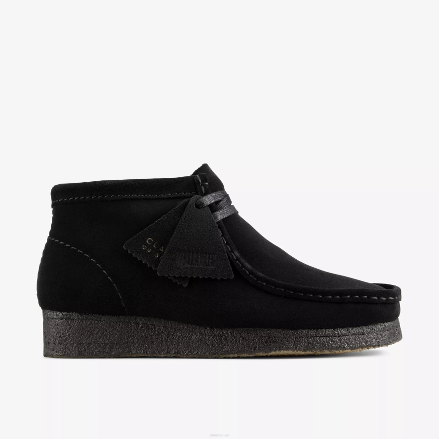 Clarks Wallabee batai H2XV421 juoda zomša
