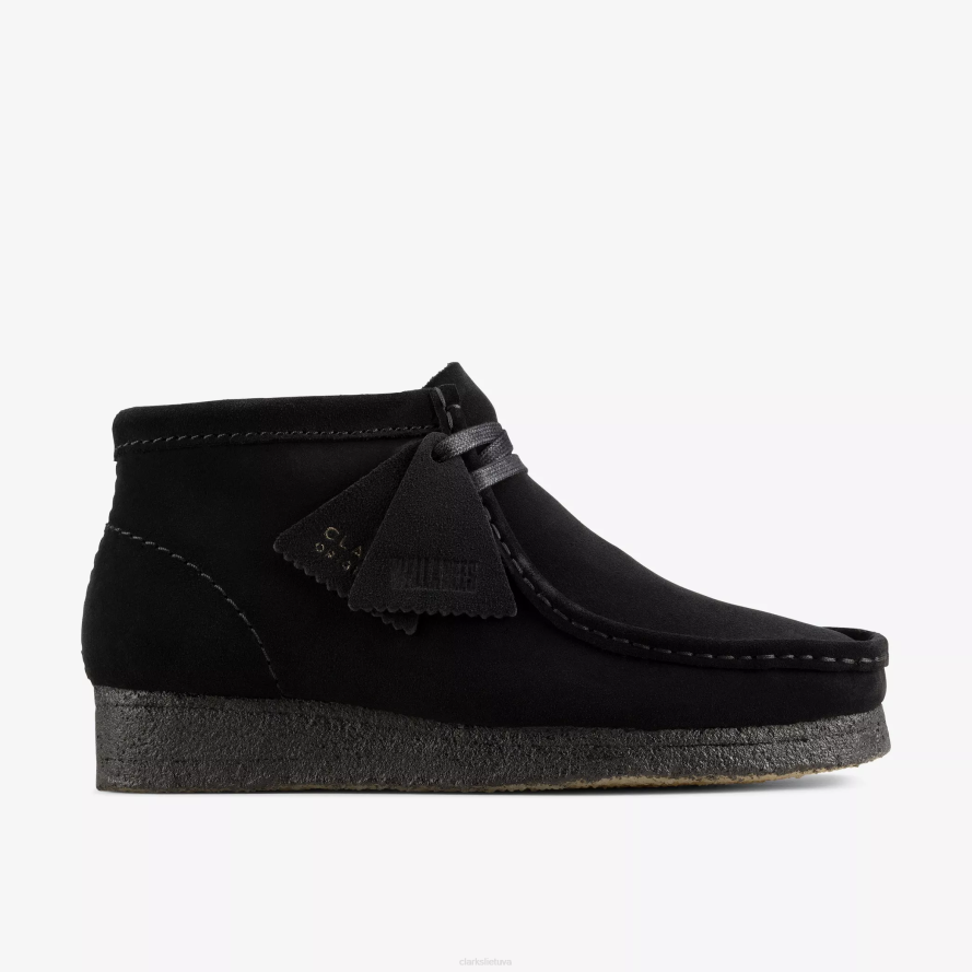 Clarks Wallabee batai H2XV421 juoda zomša