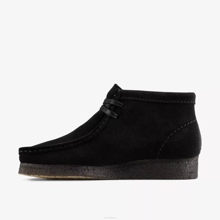 Clarks Wallabee batai H2XV421 juoda zomša