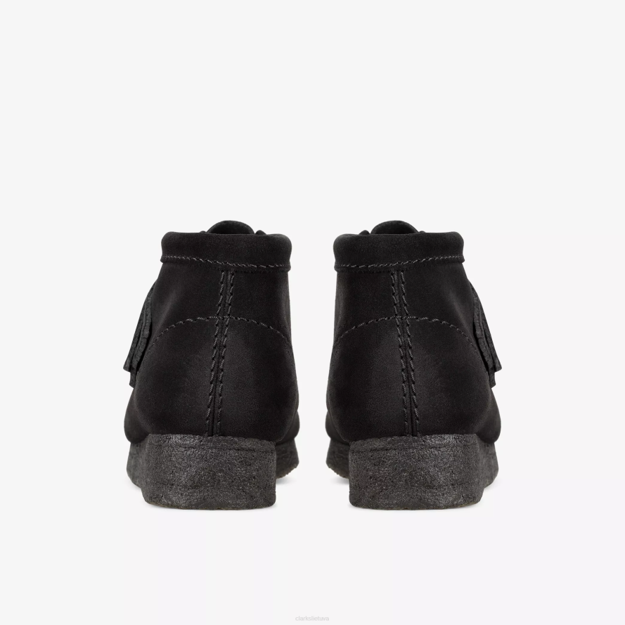 Clarks Wallabee batai H2XV421 juoda zomša
