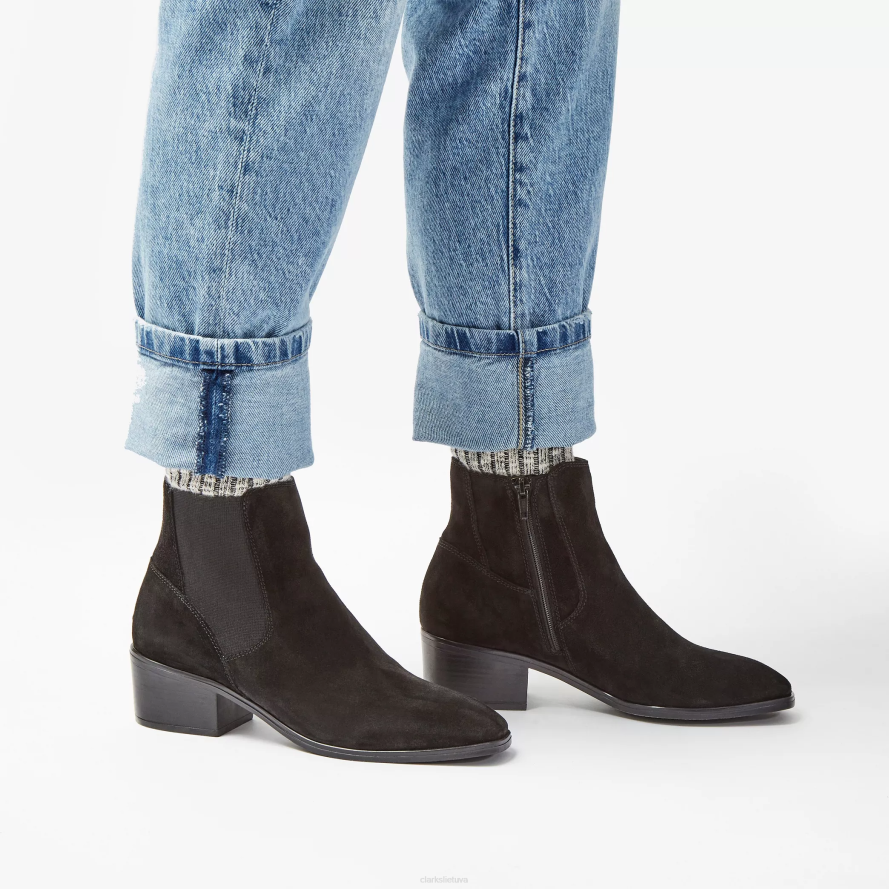 Clarks amser vakarus H2XV430 juoda zomša