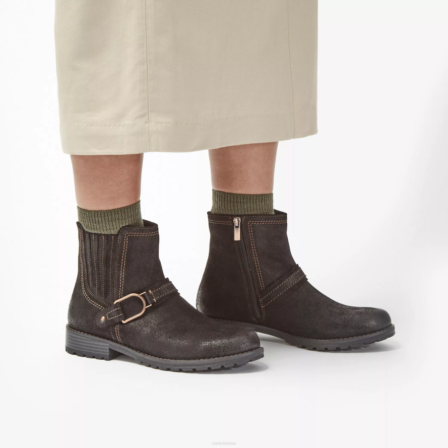 Clarks aspra sagtis H2XV453 juoda zomša