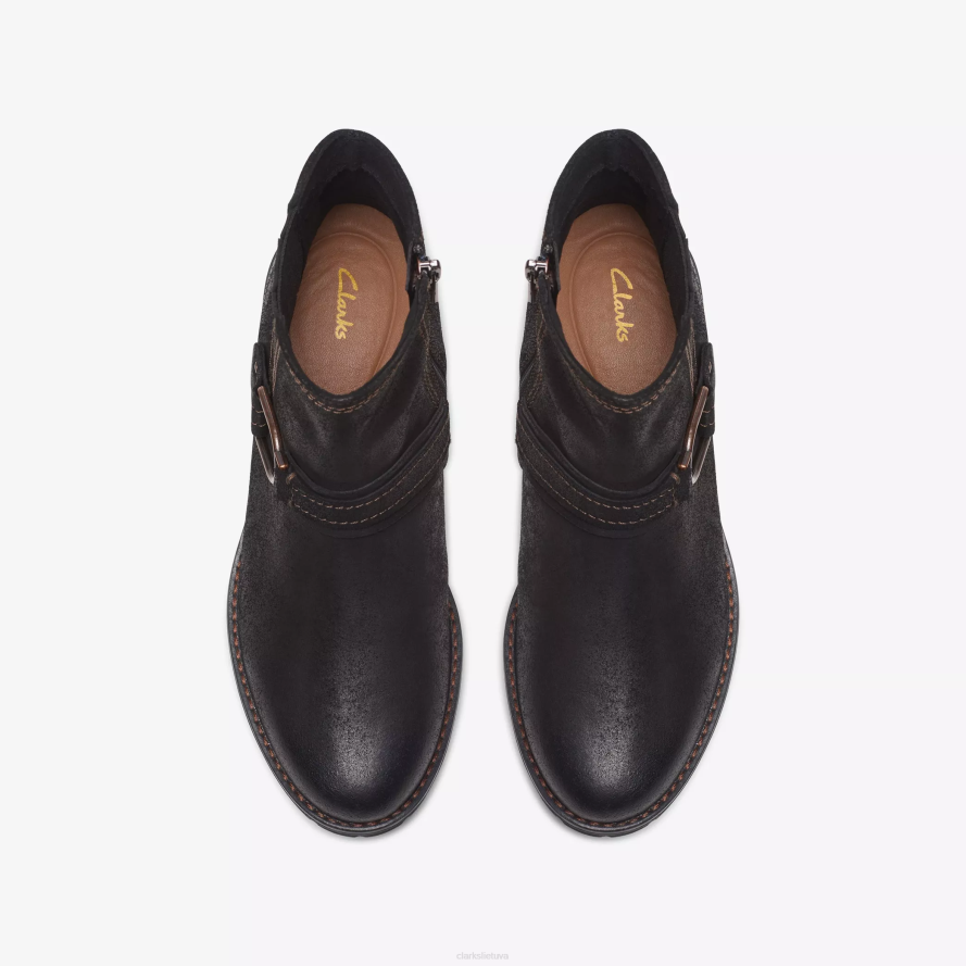 Clarks aspra sagtis H2XV453 juoda zomša