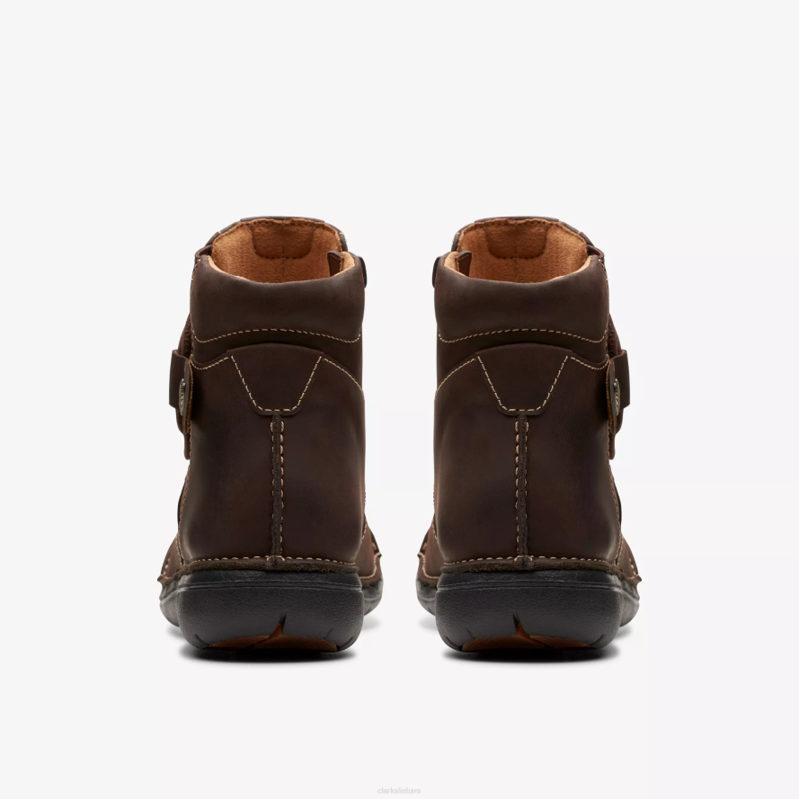 Clarks atšaukti kilpą H2XV440 tamsiai ruda oda