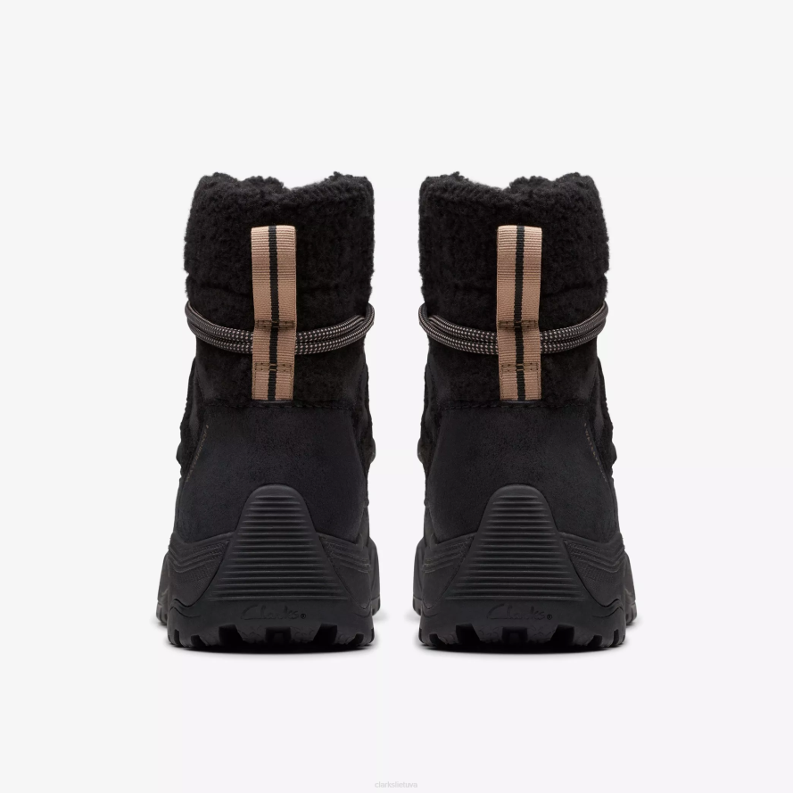 Clarks atl hike up atsparus vandeniui H2XV481 juodas šiltas derinys