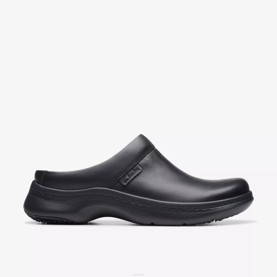 Clarks clarks pro užsikimšimas H2XV556 juoda oda