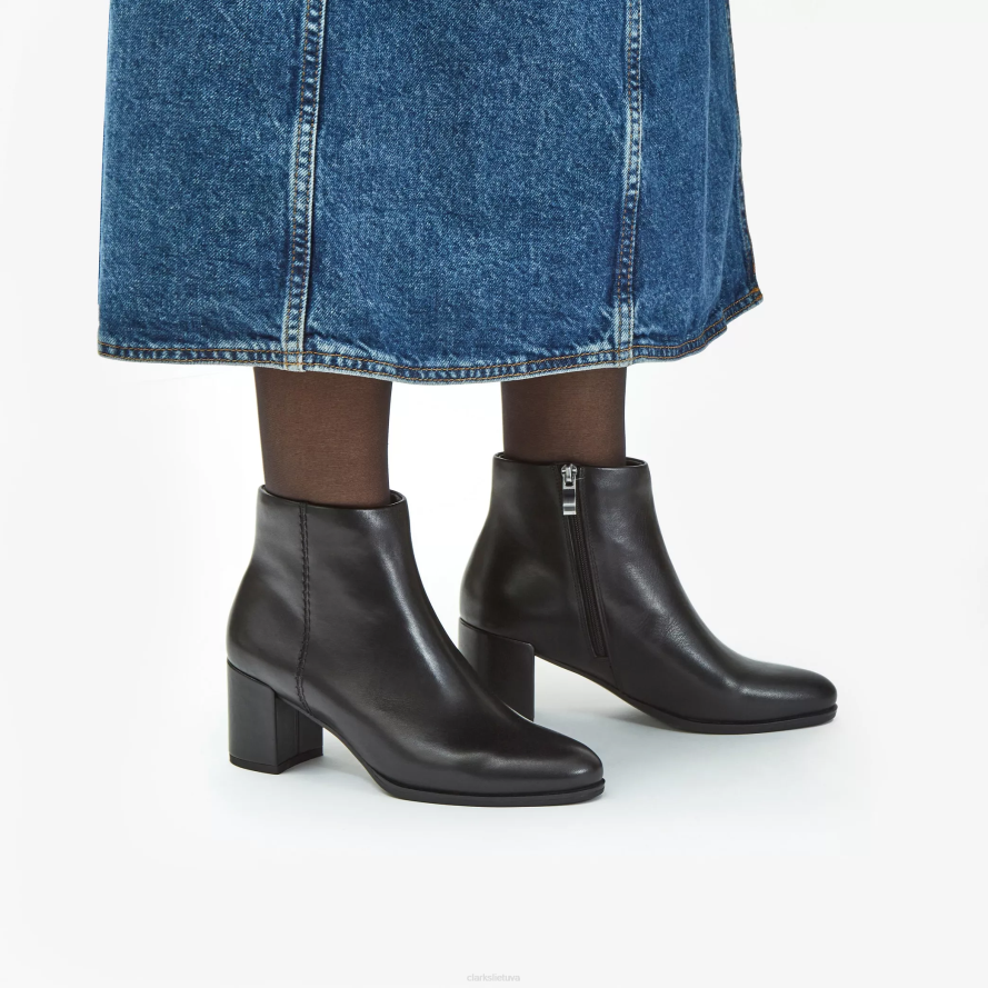 Clarks freva 55 zip H2XV402 juoda oda