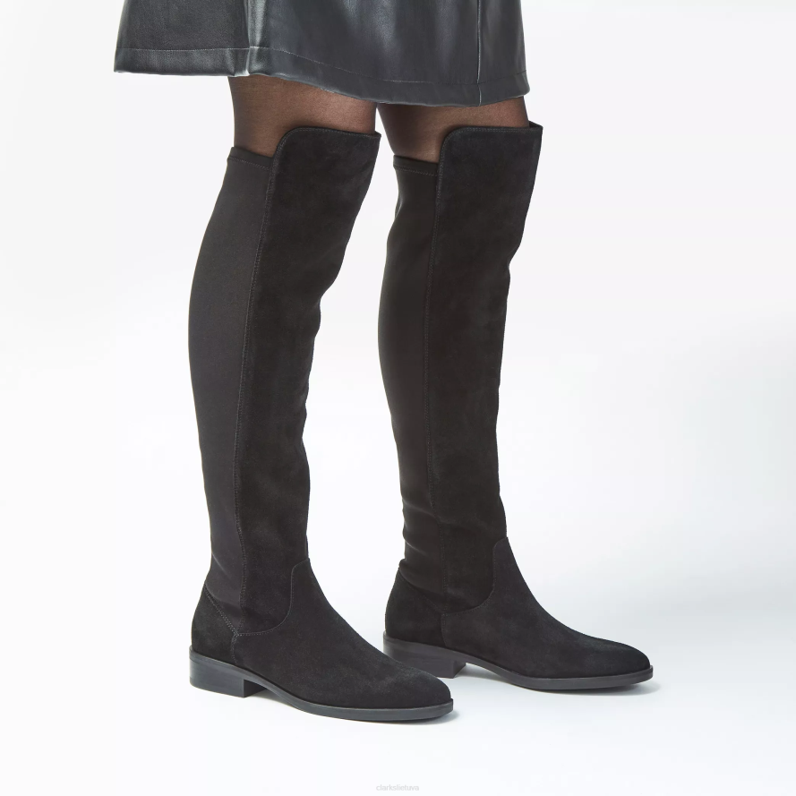 Clarks grynas caddy H2XV494 juoda zomša