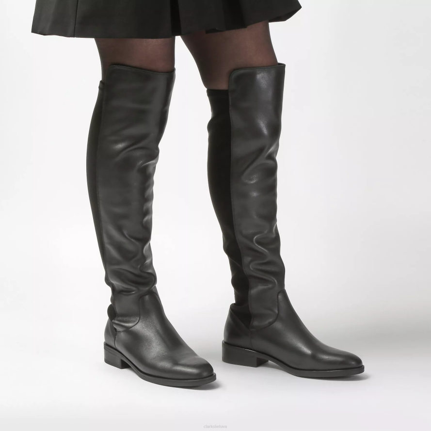 Clarks grynas caddy H2XV495 juoda oda