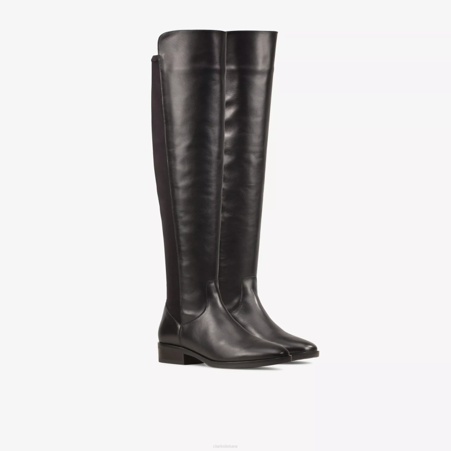 Clarks grynas caddy H2XV495 juoda oda