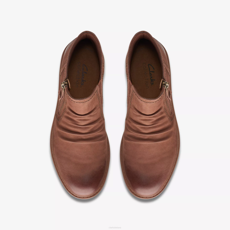 Clarks židinio balandis H2XV401 įdegio nubukas