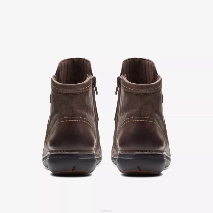 Clarks ir kilpa viršuje H2XV489 tamsiai rudas