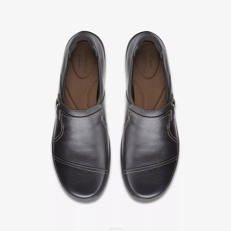 Clarks kora aguona H2XV568 juodu suklupo